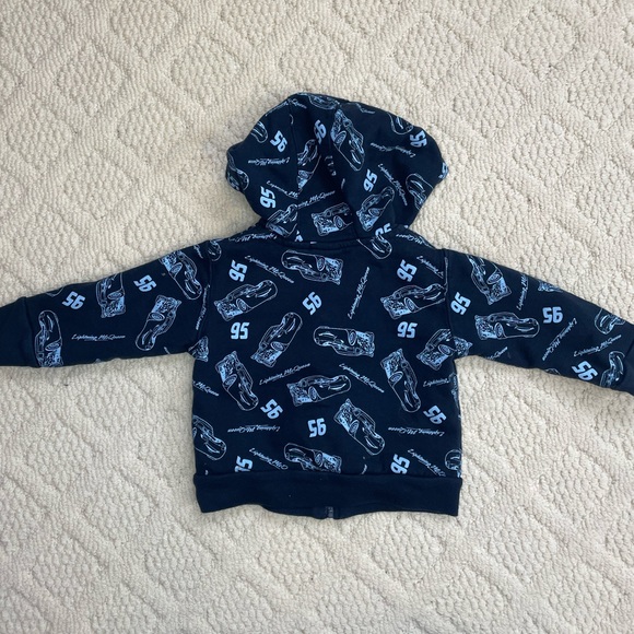 6/9 month Lightning McQueen Navy Hoodie - Picture 7 of 7